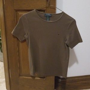 Ralph Lauren olive t-shirt